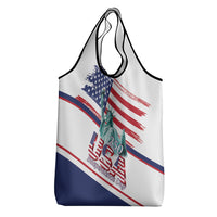 4th Of July United States Grocery Bag USA 250 Years Anniversary Statue Of Liberty