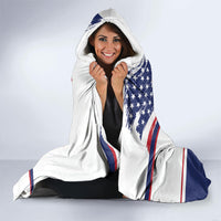 4th Of July United States Hooded Blanket USA 250 Years Anniversary Statue Of Liberty