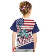 4th Of July United States Kid T Shirt USA 250 Years Anniversary Statue Of Liberty