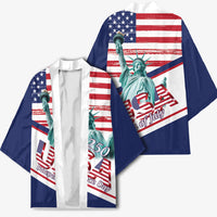 4th Of July United States Kimono USA 250 Years Anniversary Statue Of Liberty
