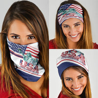 4th Of July United States Neck Gaiter USA 250 Years Anniversary Statue Of Liberty