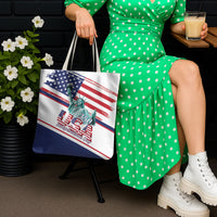 4th Of July United States Tote Bag USA 250 Years Anniversary Statue Of Liberty