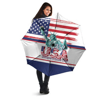 4th Of July United States Umbrella USA 250 Years Anniversary Statue Of Liberty