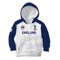 Personalised England Cricket Kid Hoodie 2023 Ashes Sporty Version - Wonder Print Shop