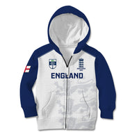 Personalised England Cricket Kid Hoodie 2023 Ashes Sporty Version - Wonder Print Shop
