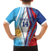 Custom Argentina and Cabo Verde Football 2026 Hawaiian Shirt La Albiceleste Tubaroes Azuis Together