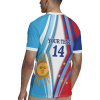 Custom Argentina and Cabo Verde Football 2026 Rugby Jersey La Albiceleste Tubaroes Azuis Together