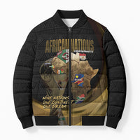 African Nations 2026 World Football Custom Bomber Puffer Jacket We All Make History