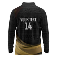 African Nations 2026 World Football Custom Long Sleeve Polo Shirt We All Make History