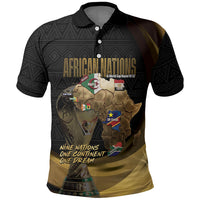African Nations 2026 World Football Custom Polo Shirt We All Make History
