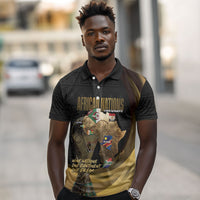 African Nations 2026 World Football Custom Polo Shirt We All Make History