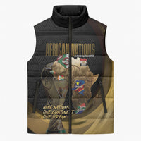 African Nations 2026 World Football Custom Sleeveless Puffer Jacket We All Make History