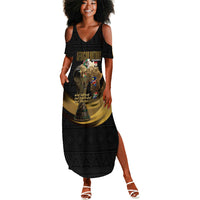 African Nations 2026 World Football Custom Summer Maxi Dress We All Make History