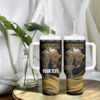 African Nations 2026 World Football Custom Tumbler With Handle We All Make History