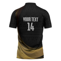 African Nations 2026 World Football Custom Zipper Polo Shirt We All Make History
