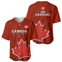 Canada Soccer Baseball Jersey Go Canucks Maple Leaf 2023 World Cup - Wonder Print Shop