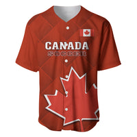 Custom Canada Soccer Baseball Jersey Go Canucks Maple Leaf 2023 World Cup - Wonder Print Shop