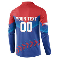 Custom Baseball Cuba 2024 Button Sweatshirt Cuban Trogon - Dynamic Style - Wonder Print Shop