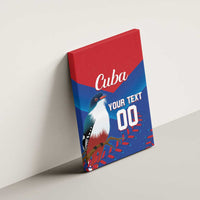 Custom Baseball Cuba 2024 Canvas Wall Art Cuban Trogon - Dynamic Style - Wonder Print Shop