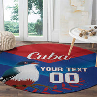 Custom Baseball Cuba 2024 Round Carpet Cuban Trogon - Dynamic Style