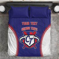 Custom Chinese Taipei Bedding Set Go Taiwanese - Baseball Style - Wonder Print Shop