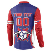 Custom Chinese Taipei Button Sweatshirt Go Taiwanese - Baseball Style - Wonder Print Shop