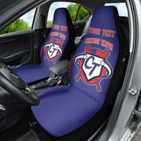 Custom Chinese Taipei Car Seat Cover Go Taiwanese - Baseball Style - Wonder Print Shop