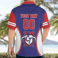 Custom Chinese Taipei Hawaiian Shirt Go Taiwanese - Baseball Style - Wonder Print Shop