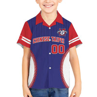 Custom Chinese Taipei Hawaiian Shirt Go Taiwanese - Baseball Style - Wonder Print Shop