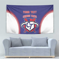 Custom Chinese Taipei Tapestry Go Taiwanese - Baseball Style - Wonder Print Shop