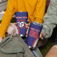 Custom Chinese Taipei Tumbler Cup Go Taiwanese - Baseball Style - Wonder Print Shop