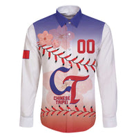 Custom Baseball Chinese Taipei Family Matching Puletasi and Hawaiian Shirt National Plum Blossom - Dynamic Style - Wonder Print Shop