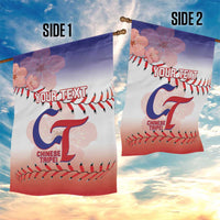 Custom Baseball Chinese Taipei Garden Flag National Plum Blossom - Dynamic Style - Wonder Print Shop
