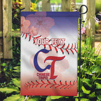 Custom Baseball Chinese Taipei Garden Flag National Plum Blossom - Dynamic Style - Wonder Print Shop