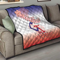 Custom Baseball Chinese Taipei Quilt National Plum Blossom - Dynamic Style - Wonder Print Shop