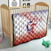 Custom Baseball Chinese Taipei Quilt National Plum Blossom - Dynamic Style - Wonder Print Shop