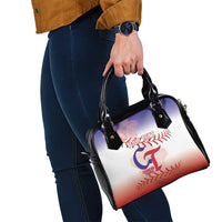 Custom Baseball Chinese Taipei Shoulder Handbag National Plum Blossom - Dynamic Style