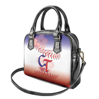 Custom Baseball Chinese Taipei Shoulder Handbag National Plum Blossom - Dynamic Style