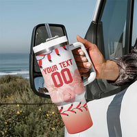 Custom Baseball Chinese Taipei Tumbler With Handle National Plum Blossom - Dynamic Style - Wonder Print Shop