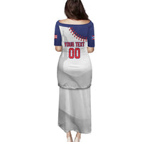 Custom Baseball Puerto Rico Family Matching Puletasi and Hawaiian Shirt Coqui Mascot - Dynamic Style - Wonder Print Shop