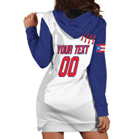 Custom Baseball Puerto Rico Hoodie Dress Coqui Mascot - Dynamic Style - Wonder Print Shop