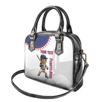 Custom Baseball Puerto Rico Shoulder Handbag Coqui Mascot - Dynamic Style