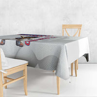 Custom Baseball Puerto Rico Tablecloth Coqui Mascot - Dynamic Style - Wonder Print Shop