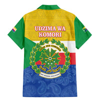 Comoros Is In My DNA Family Matching Mermaid Dress and Hawaiian Shirt Udzima wa Komori - African Paisley Pattern - Wonder Print Shop