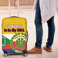 Comoros Is In My DNA Luggage Cover Udzima wa Komori - African Paisley Pattern - Wonder Print Shop