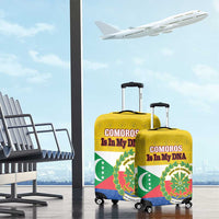 Comoros Is In My DNA Luggage Cover Udzima wa Komori - African Paisley Pattern - Wonder Print Shop