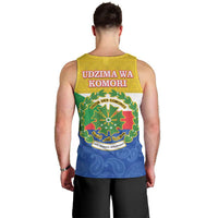 Comoros Is In My DNA Men Tank Top Udzima wa Komori - African Paisley Pattern - Wonder Print Shop