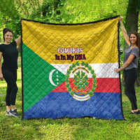 Comoros Is In My DNA Quilt Udzima wa Komori - African Paisley Pattern - Wonder Print Shop