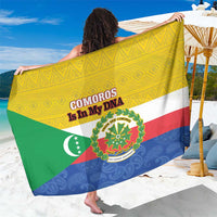 Comoros Is In My DNA Sarong Udzima wa Komori - African Paisley Pattern - Wonder Print Shop