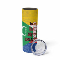 Comoros Is In My DNA Skinny Tumbler Udzima wa Komori - African Paisley Pattern - Wonder Print Shop